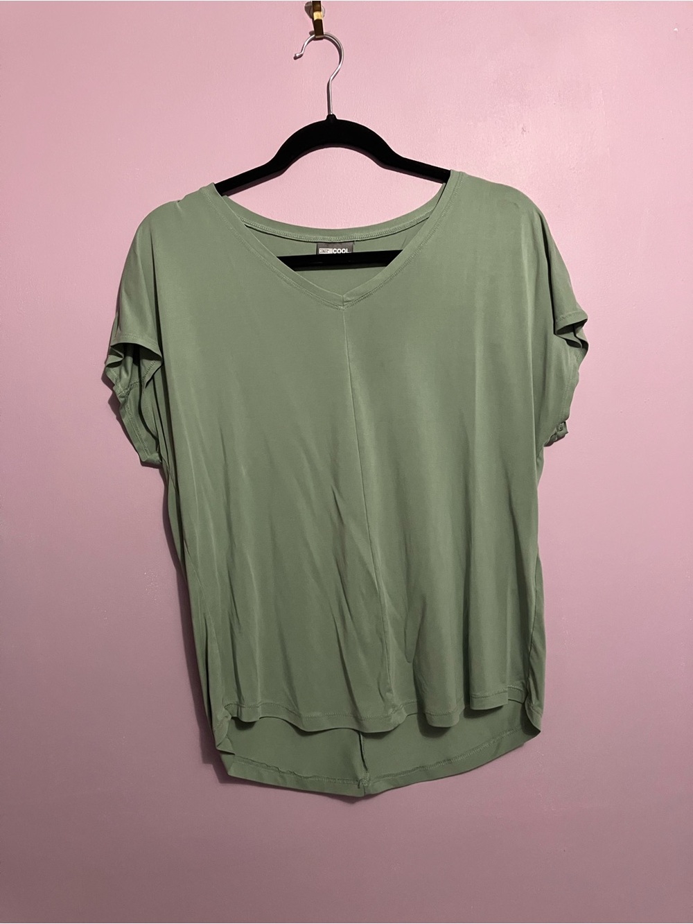 Mint green T